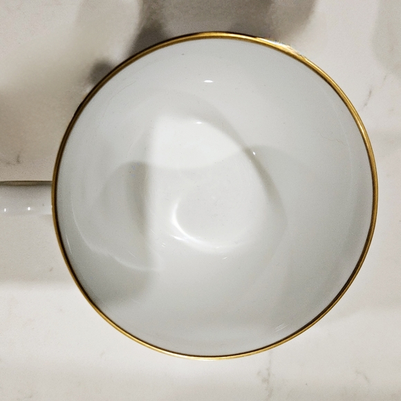 Okura Vintage Blue Rose Coffee/Tea Cup and Saucer Made in Japan - Picture 2 of 5